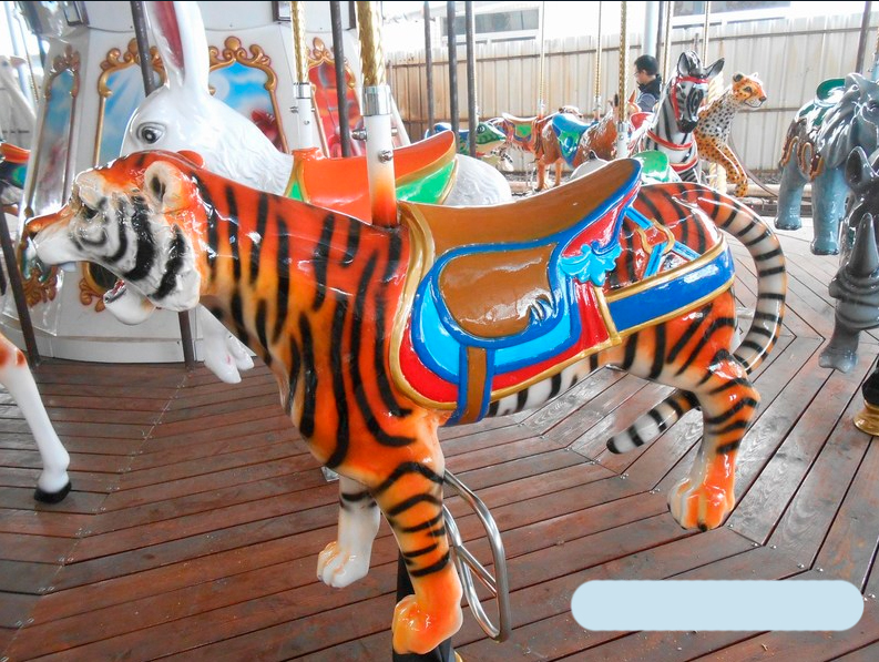 TIGER FIBERGLAS TO CAROUSEL IN MEXICO FACTORY AND RENT